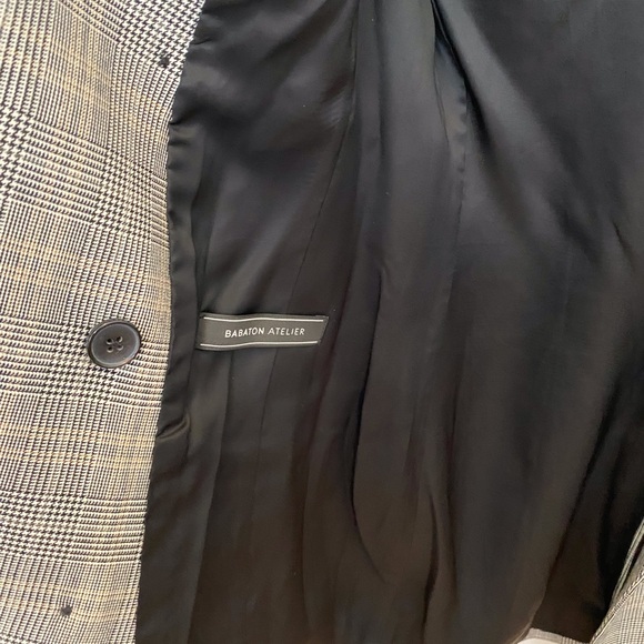 Aritzia Gray Plaid Blazer - Picture 6 of 7